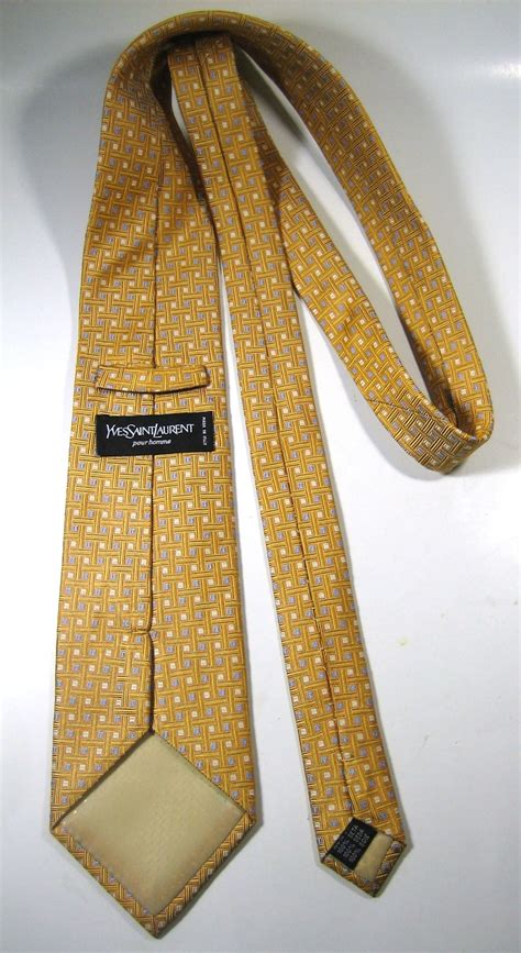 ysl tie yellow|YSL bow tie.